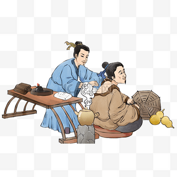 Traditional bodywork illustration